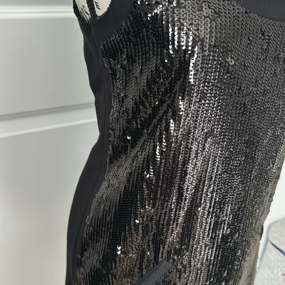 Bcbg Max Azaria dress size small sequin front - Picture 2 of 6
